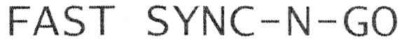 fast sync-n-go