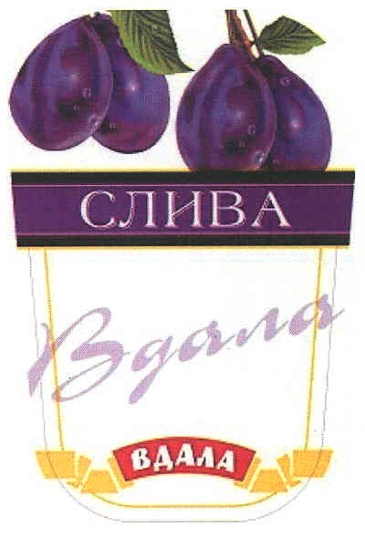 вдала