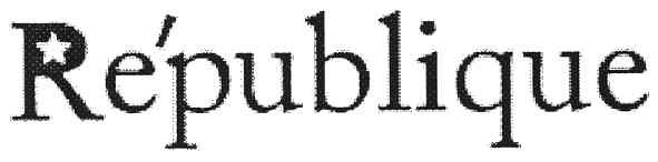 re`publique
