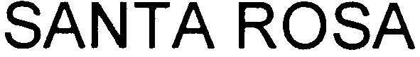 santa rosa