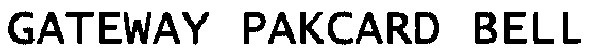 gateway pakcard bell