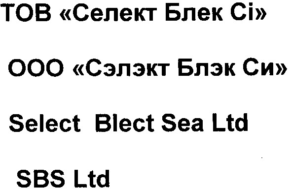select blect sea ltd
