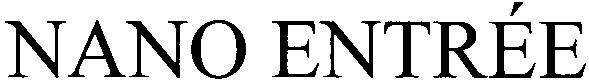 nano entree