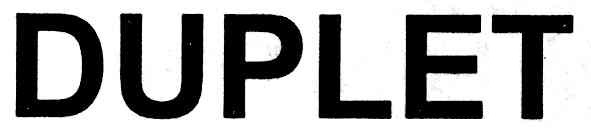 duplet