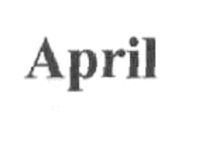 april