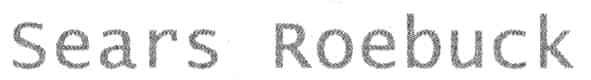 sears roebuck