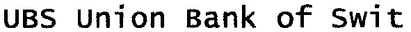 ubs union bank of swit