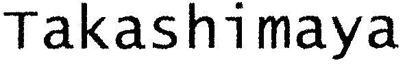 takashimaya