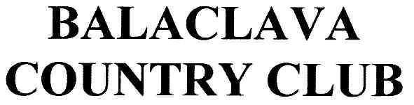 balaclava country club