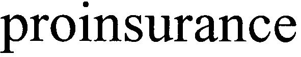 proinsurance