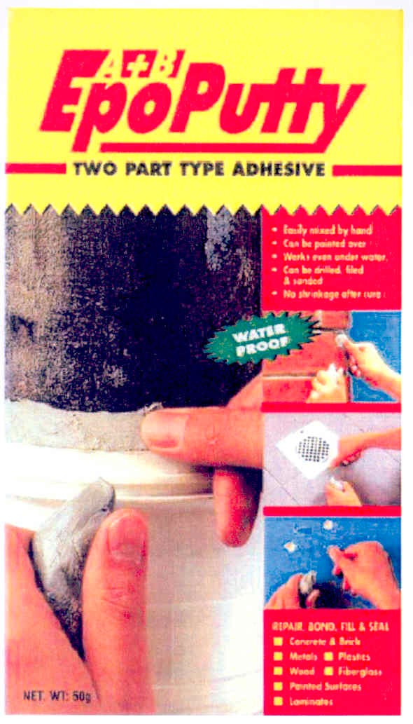 two part type adhesive