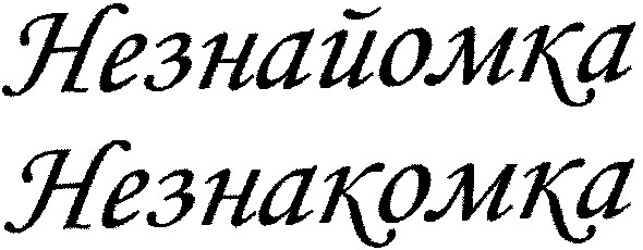 незнайомка