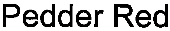 pedder red