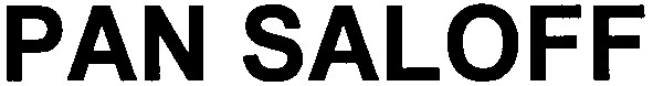 pan saloff