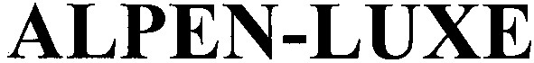 alpen-luxe
