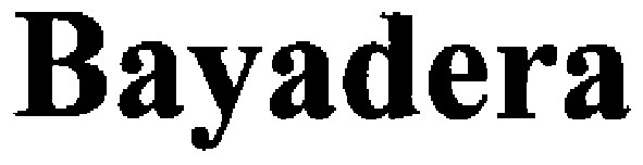 bayadera