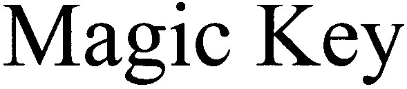 magic key