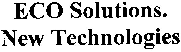 eco solutions.new technologies