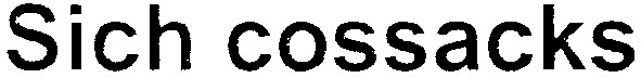 sich cossacks