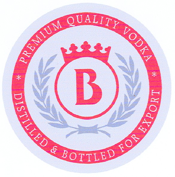 distilled&bottled for export
