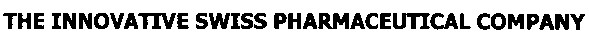 the innovative swiss pharmaceutical company