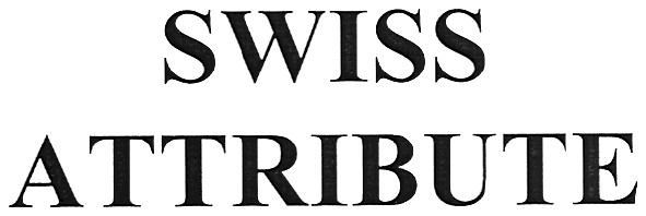 swiss attribute