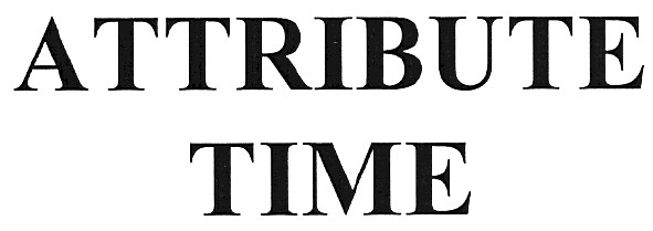 attribute time
