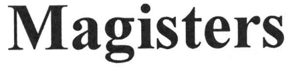 magisters