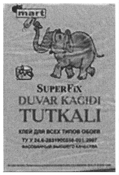 duvar kagidi tutkali