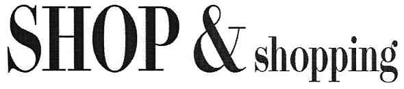 shop&shopping