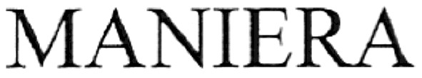maniera