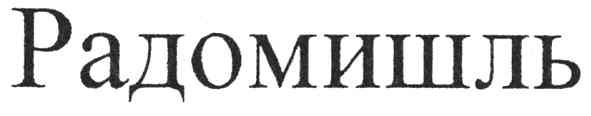 радомишль