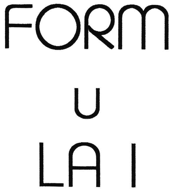 form u la 1