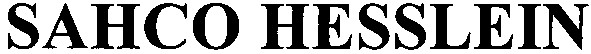 sahco hesslein