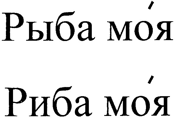 рыба моя