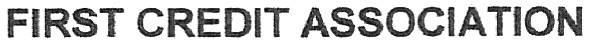 first credit association