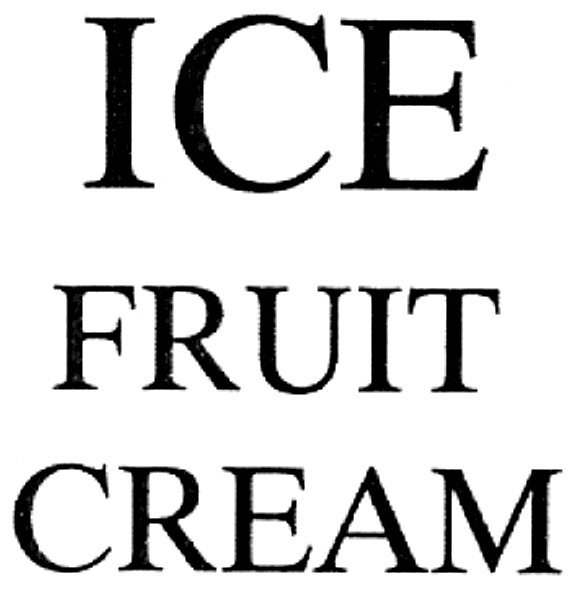 ice fruit cream