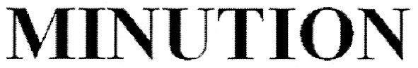minution