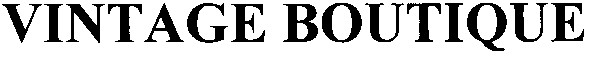 vintage boutique