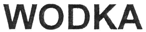 wodka