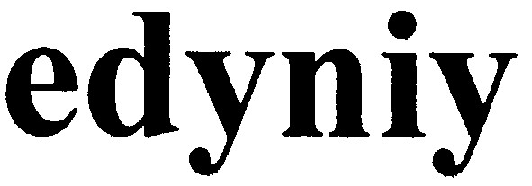 edyniy