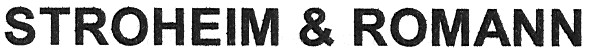 stroheim&romann