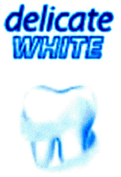 delicate white