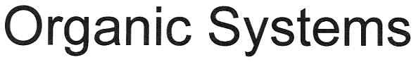 organic systems