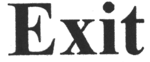 exit
