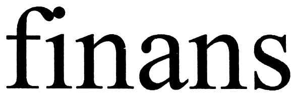 finans