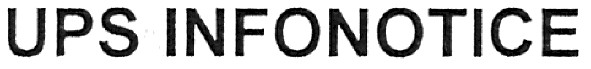 ups infonotice