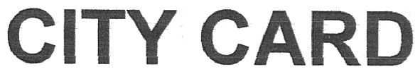 city card