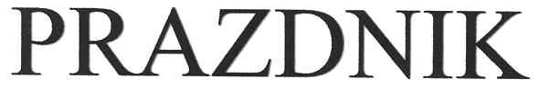prazdnik