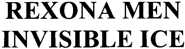 rexona men invisible ice